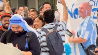 ARGENTINA VS FRANCE#18/12/22 #argentina fans#France fans#Lusail stadium# FIFA world cup Qatar