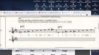 HOW TO MEMORIZE DIATONIC DIMINISHED CHORD SCALES