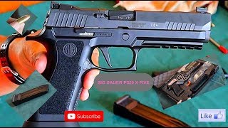 SIG SAUER P320-X FIVE First hand review