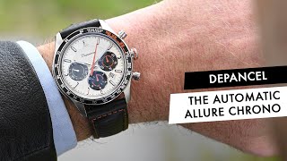 QUICK LOOK: The New Depancel Allure Automatic Chronograph is an Accessible Racing Tool for the Track