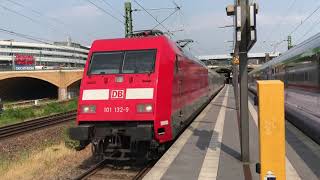 Ausfahrt IC 140 (BR 101 132-9) nach Amsterdam Centraal mit dreifachem Makro