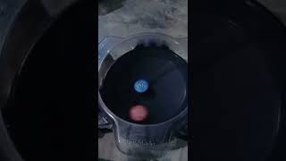 Light Blue Vs Red Among us Beyblade Battle