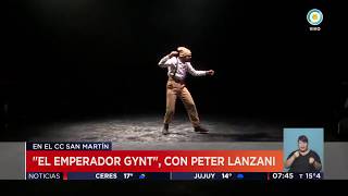 Peter Lanzani y Julio Panno en la TV Pública