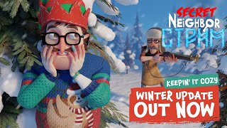 Стрим по новогоднему обновлению Secret Neighbor