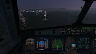 SAS Airbus A321 Landing at Zurich Klotten Airport | X-Plane 11