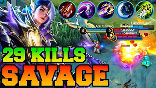 Savage + 29 Kills Lesley !! One Shot One Kill Build 68% Damage