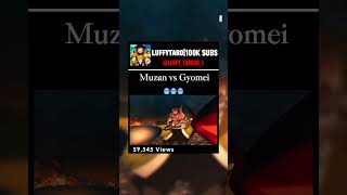 muzan vs gyomei demon slayer se4 ep8 #anime #demonslayer #shorts #muzan #hashira