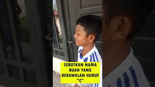 #SHORTS | Sebutkan NAMA Part 1 | Nama Buah Yang Berawalan Huruf C