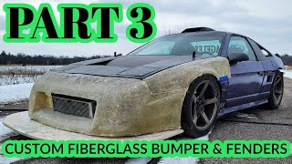 Building custom widebody bumper and fenders! Part 3