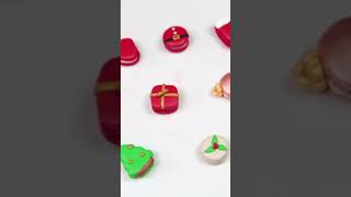 Apprends à réaliser des #macarons de Noël ! 🎅 #holidayswithshorts