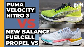 Puma Velocity Nitro 3 Vs New Balance Fuelcell Propel V5 | We compare the two cushioned daily shoes