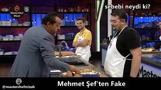 Masterchef Türkiye | Mehmet şef Eray a lahmacun ile fake atıyor (iç ses)