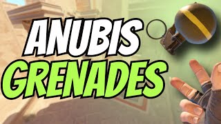 Best Anubis HE Grenades YOU NEED in CS2🤩💣📈