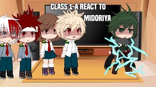 Past Class 1A react to the Future |Mean AllMight Au|Mha|Bnha| 1/2