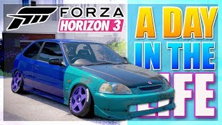 A Day in the Life of a RICER - Forza Horizon 3