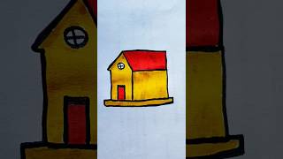 House drawing #shorts #trending #viral #easy