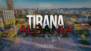 Stunning Aerial Views Of Tirana, Albania In 4k Quality! 🇦🇱