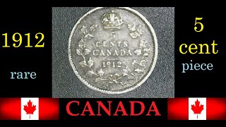 1912 canada 5 cents