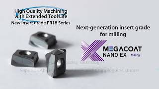 High Efficiency Milling with MA90 Tangential Cutters