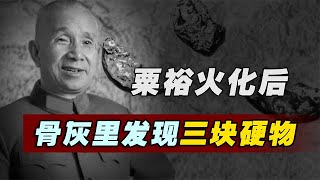 粟裕火化后，在骨灰里发现三块硬物，妻子痛哭：这些折磨了他54年#历史故事 #历史 #歷史故事