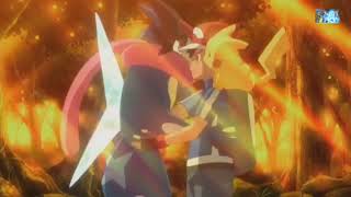 Good bye 👋 Greninja epic moment #POKEMON XYZ