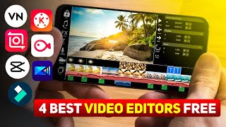 Best Free Video Editor Mobile Apps For Professional Editing 2024 🔥 No Watermark