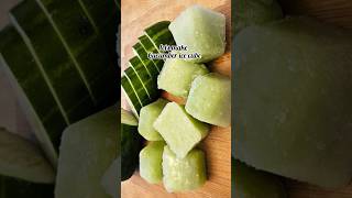 Let's make cucumber ice cubes for acne free, spotless skin #diy #cucumber #icecube #shorts #video