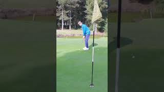 Could you do better from this slope? #golf #golfhole #golfhandicap