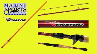 Review da  Vara Venator Marine Sports 6-12 lbs para carretilha.