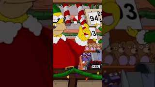 The Simpsons christmas couch gag