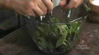 Video Recipe: Green Leaf Salad with Lemon Thyme Vinaigrette