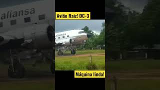 Avião Raiz! Linda Máquina! #aviacao #aviation #lovetofly #airplane #landing #fun #amazing #DC-3