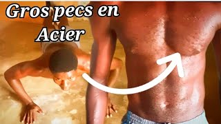 Avoire des gros pecs sans meteriel à domicile !!!!!