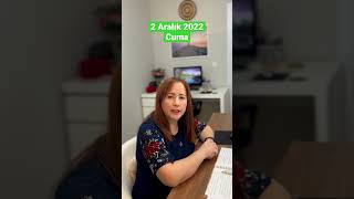 2 Aralık 2022 Cuma Günlük Burç Yorumu #astroloji #günlükburçyorumları