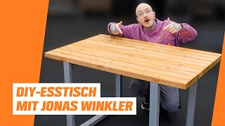 DIY-Esstisch bauen – mit Jonas Winkler 💪