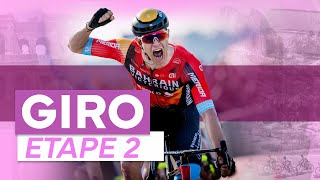 Le film du Giro 2023 - Étape 2 : Jonathan Milan le plus puissant