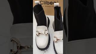 Огляд моделі взуття гуртом Clibee черевики P716A beige. Розмірний ряд: 31-36.