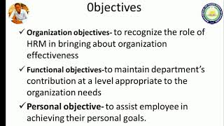 Objectives Of Human Resource Management (Midnimo institute For Professional HRM)!