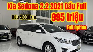 Kia Sedona 2021 Dầu bản Full - Đi được 5.000km cho 3 năm sử dụng - @datotocu