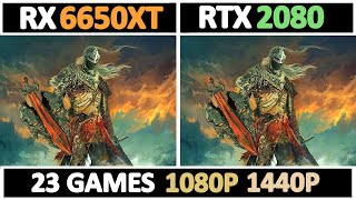 New RX 6650XT vs RTX 2080 | 23 Games Tested |