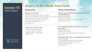 Session 10, Surgery on the Inferior Vena Cava, Humans on the Cutting Edge of Robotic Surgery