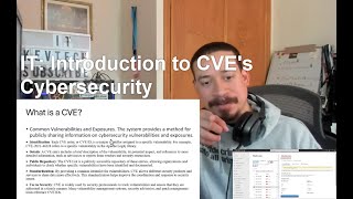 IT: Introduction to CVE's Cybersecurity (Security Training)