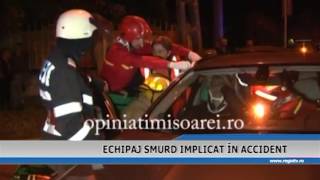 ECHIPAJ SMURD IMPLICAT IN ACCIDENT