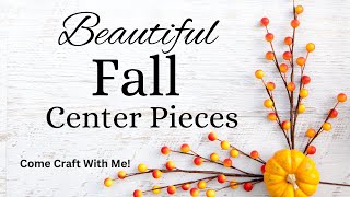 How to Make a Fall Table Centerpiece on a Budget