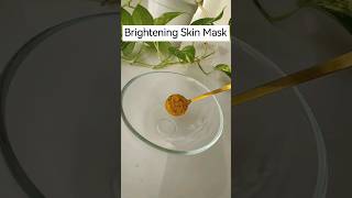 Brightening Skin Mask#shortsviral #trendingshort #facepack #skinbrighter #diyideas