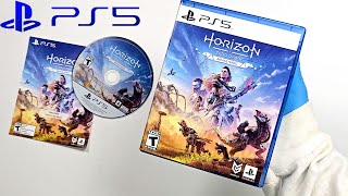 Unboxing Horizon Zero Dawn Remastered PS5 + Gameplay 4k 60