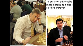 Battre ton adversaire mais il prend ta place : Shirov-Kramnik 1998