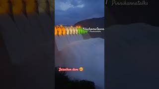 Srisailam dam gates dayview/Nightview#nature#waterfall#travel#love#photoshoot#nightview#photography