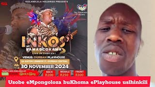 inkos yamagcokama izobe ibophele uSkhinkili ku Live kwi Consert ezob ise Playhouse eThekwini