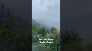 MUSSOORIE Weather 8July #shorts #musoorie #hills Weather/Hill Station/Travel/Mini Vlog|Catchy Fusion